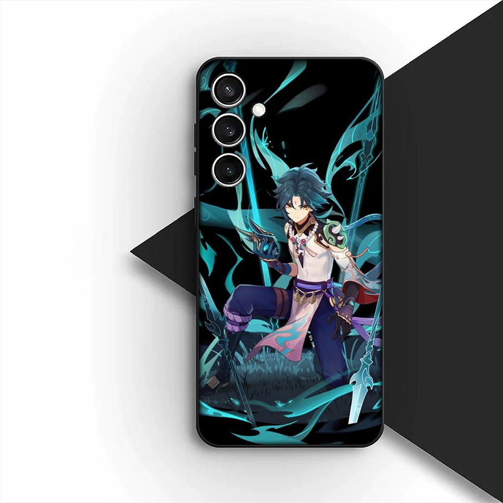 for Apple iPhone 16 14 15 Plus 11 Pro Max 16E ProMax + 16Plus 15+ 14+ Phone Cover Soft Case Genshin Venti Impact Xiao Keqing