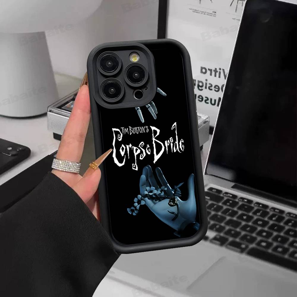 Чехол для телефона C-Corpse B-BrideS для IPhone 11 12 13 16 15 17 14 Pro Max Мягкий чехол Силиконовый чехол