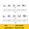 5 английских букв-наклейки Подходят для NX260 RX350 GX550 CT200H IS250 CT IS LS ES NX RX UX GX GX470 RX400 ES300 GS300 F sport