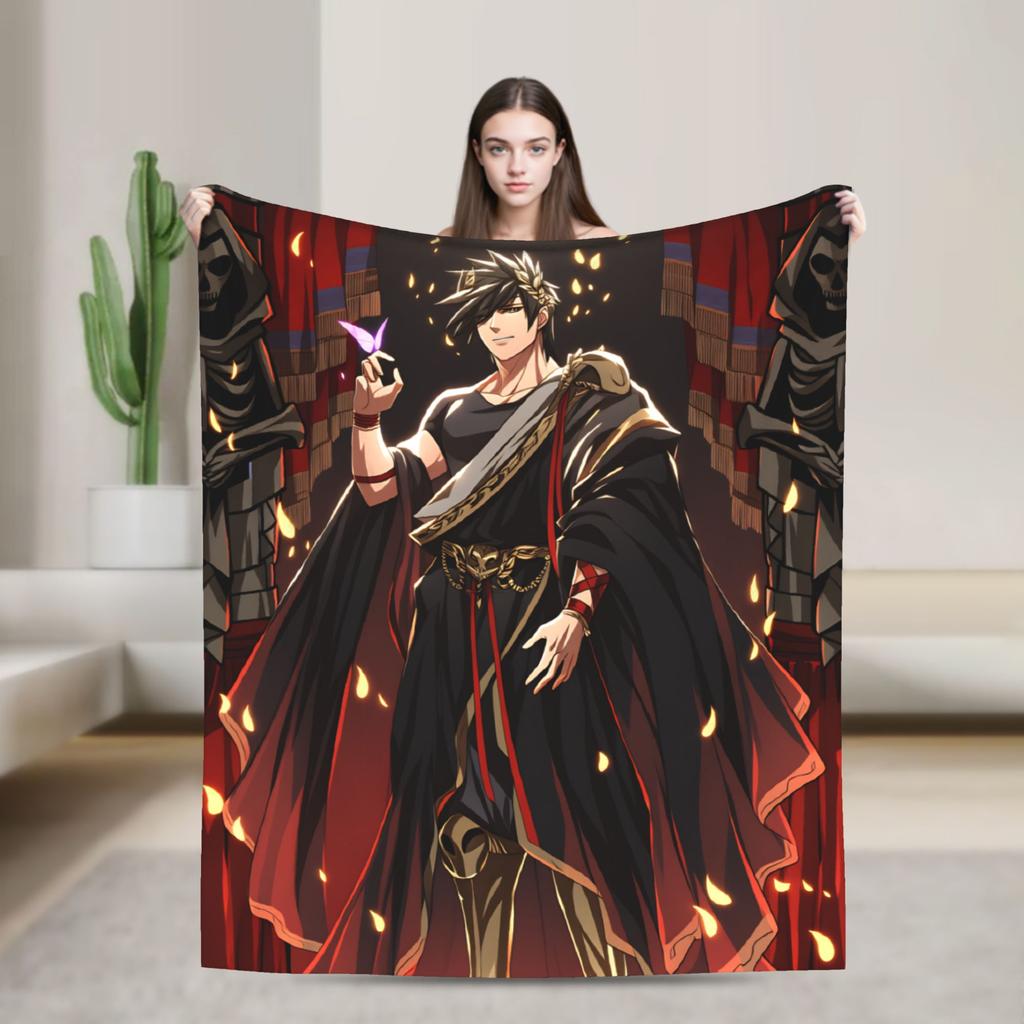 Hades Zagreus Soft Warm Blanket  Travel Office Plush Throw Blanket Funny Living Room Flannel Bedspread Sofa Bed Cover
