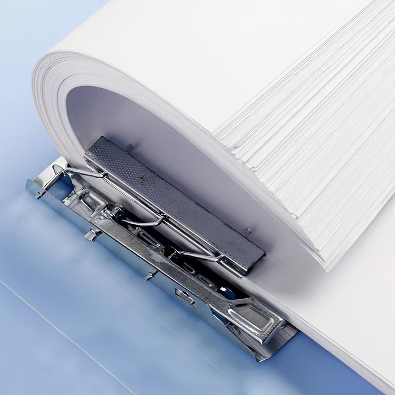 A4 Punchless Binder Plastic Letter Size Single Strong Clip File Folder Portfolio Clipboard Padfolio with Clipboard Folder