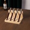 Household Wooden Pen Stand Vertical Pen Holder Creative Office Pen Holder  Kitchen Organizing Box