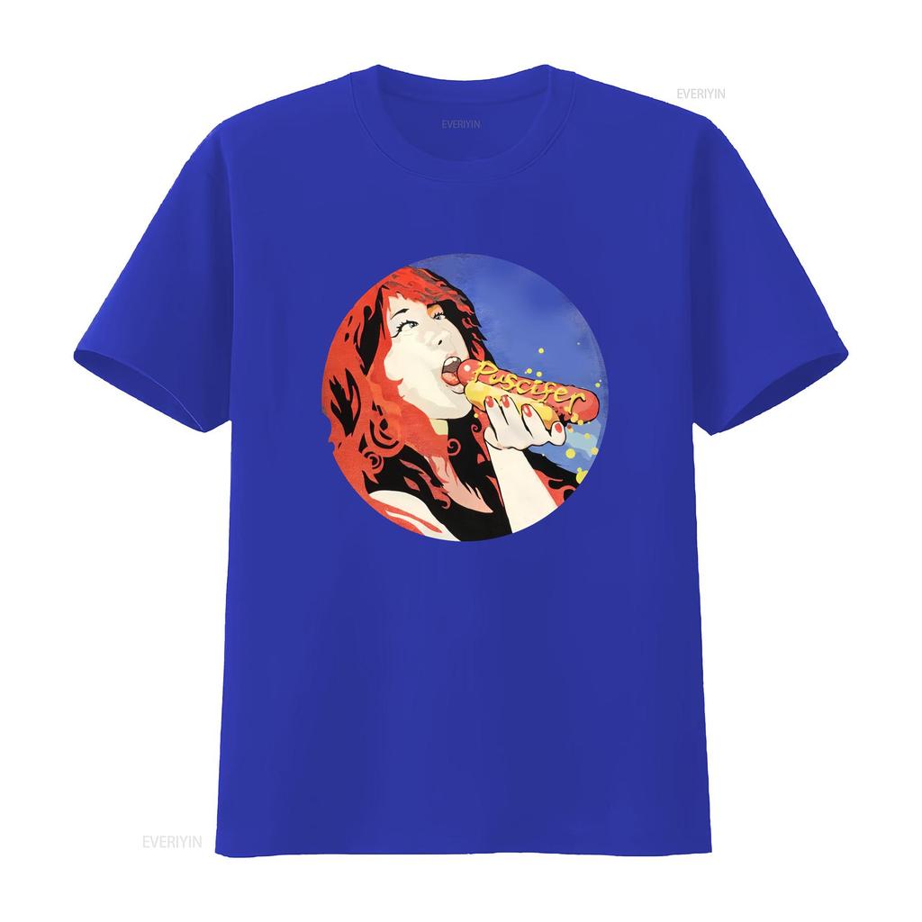 PUSCIFER HOTDOG For Fan Black Size S XL Funny T Shirt AH w vintage Washed Stretched graphic homme Unisex Casual