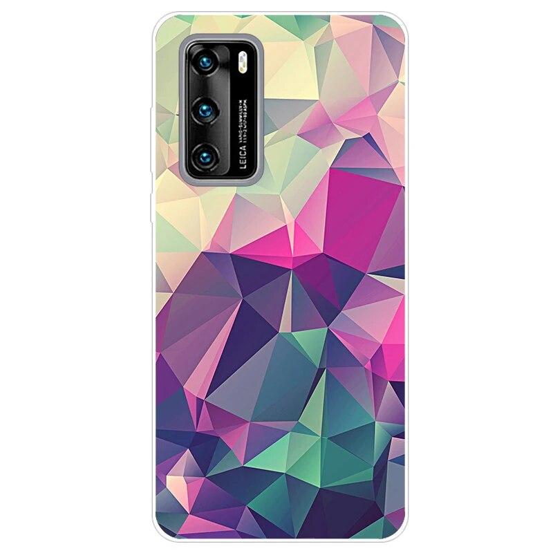 Lite Case For Huawei P40 Transparent Soft Tpu Protector Back Cover For Huawei P40 Lite E P 40 P40lite P40 Pro Cases Cover Bumper