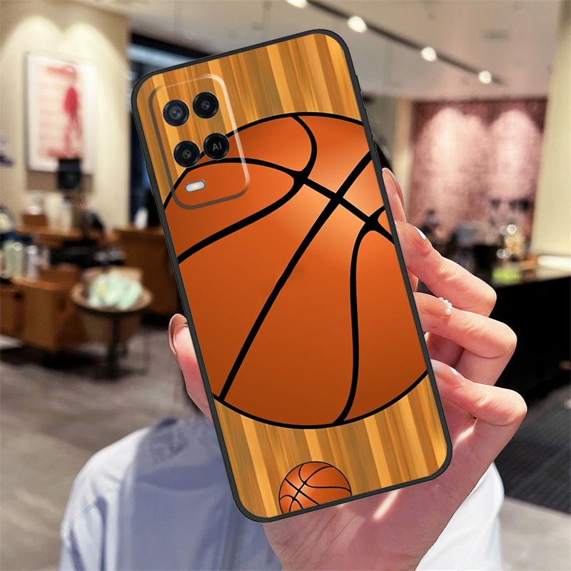 Чехол для баскетбольного мяча для Oppo A94 A74 A54 A18 A38 A58 A78 A98 A40 A60 A80 A16 A76 A96 A15 A17 A77 A57S
