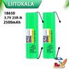 Литий-ионный аккумулятор LiitoKala 25R 18650 2500 мАч INR18650-25R