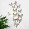 12Pcs 3D Hollow Colorful Butterfly Wall Stickers For Wedding Decoration Bedroom Children's Room Wall Art Kids Room Living Room