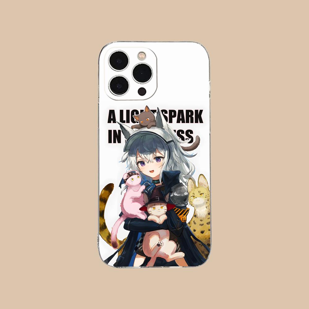 Arknights Grani Прозрачный ТПУ чехол для мобильного телефона iPhone 17 16 15 14 13 12 11 X XR XS Air Pro Max Plus Mini Цветной чехол