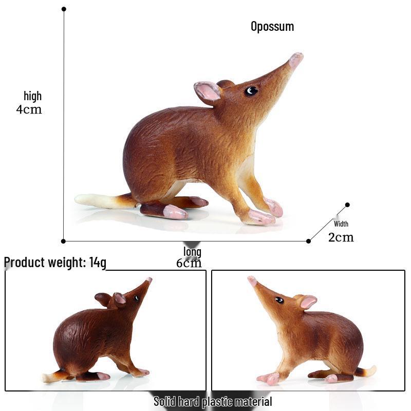 Children's Cognitive Rodent Simulation Toy: Chipmunk, Marmot, Squirrel, Guinea Pig Models