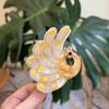 Korean Style Peacock Acetate Hair Claw Sweet Diamond Cartoon Animal Hair Clip Hair Accessories Cute Acetic Acid Shark Clip
