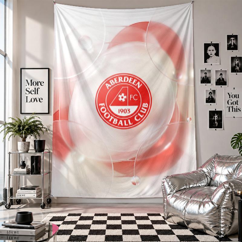 Aberdeen FC Wall Tapestry Home Decor Wall Hanging Cloth for Bedroom Living Room Background