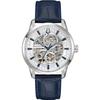 Sutton Classic Automatic 40MM Silver-tone Dial Leather Men’s Watch 96A330