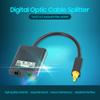 1 To 2 Audio Adapter Digital Optical Cable Splitter Optical Fiber Audio Adapter Fiber Optic