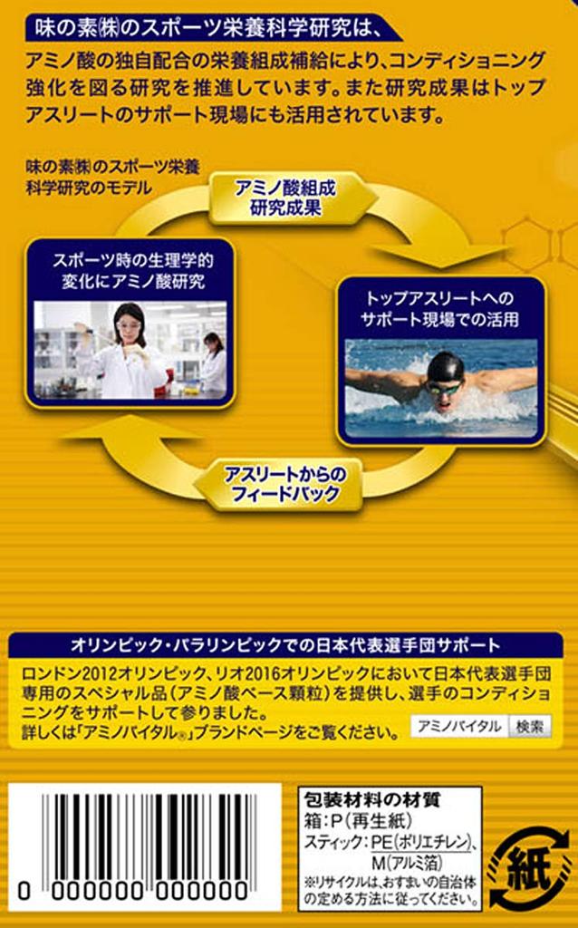 Ajinomoto Amino Vital GOLD Grapefruit Flavor Powder Box of 30 Amino Acids 4000mg BCAA EAA Conditioning