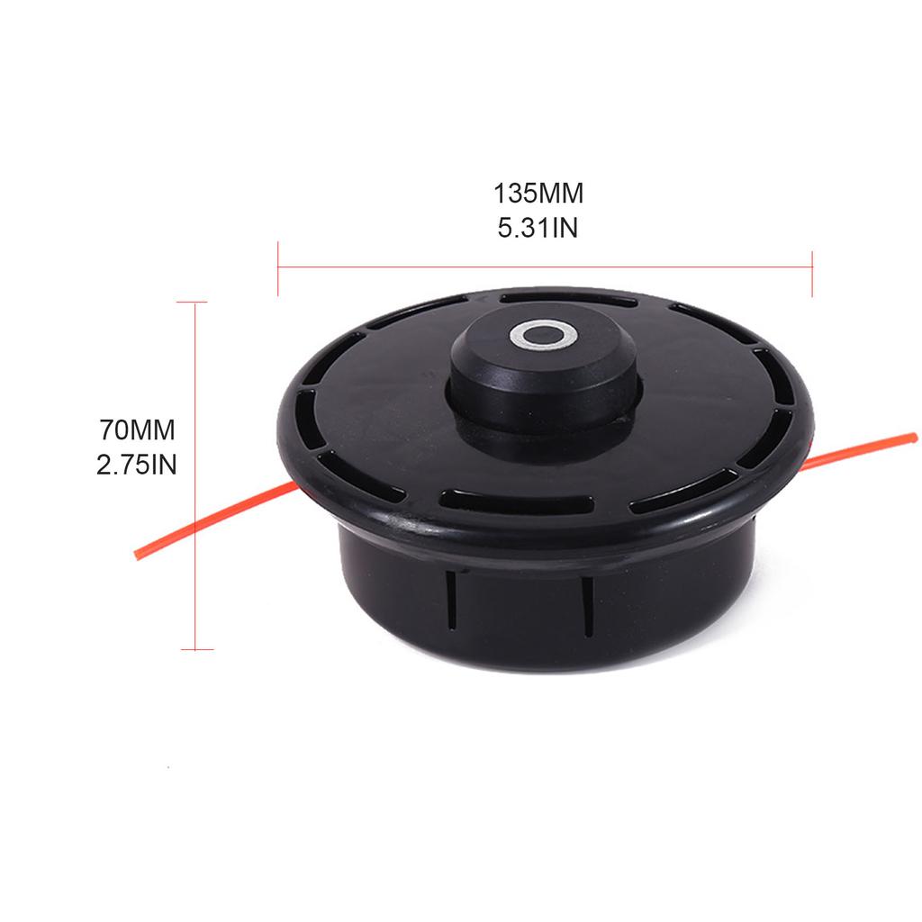 Головка триммера для травы. Легко подстригайте траву с помощью предварительно срезанной лески. Подходит для нескольких триммеров для всех ваших садовых нужд. Выполняйте работу.