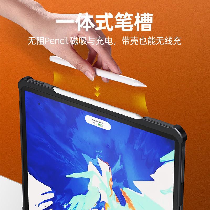 Clear Protective Case IPad Pro 11 12.9 Air 13 - Acrylic Anti-bend Stand Shockproof