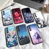 B-Blue Archive Аниме Анимация Чехол для телефона Для Samsung Galaxy A73,A72,A71,A70,A53,A52,A51,Другие Мягкий Черный Корпус