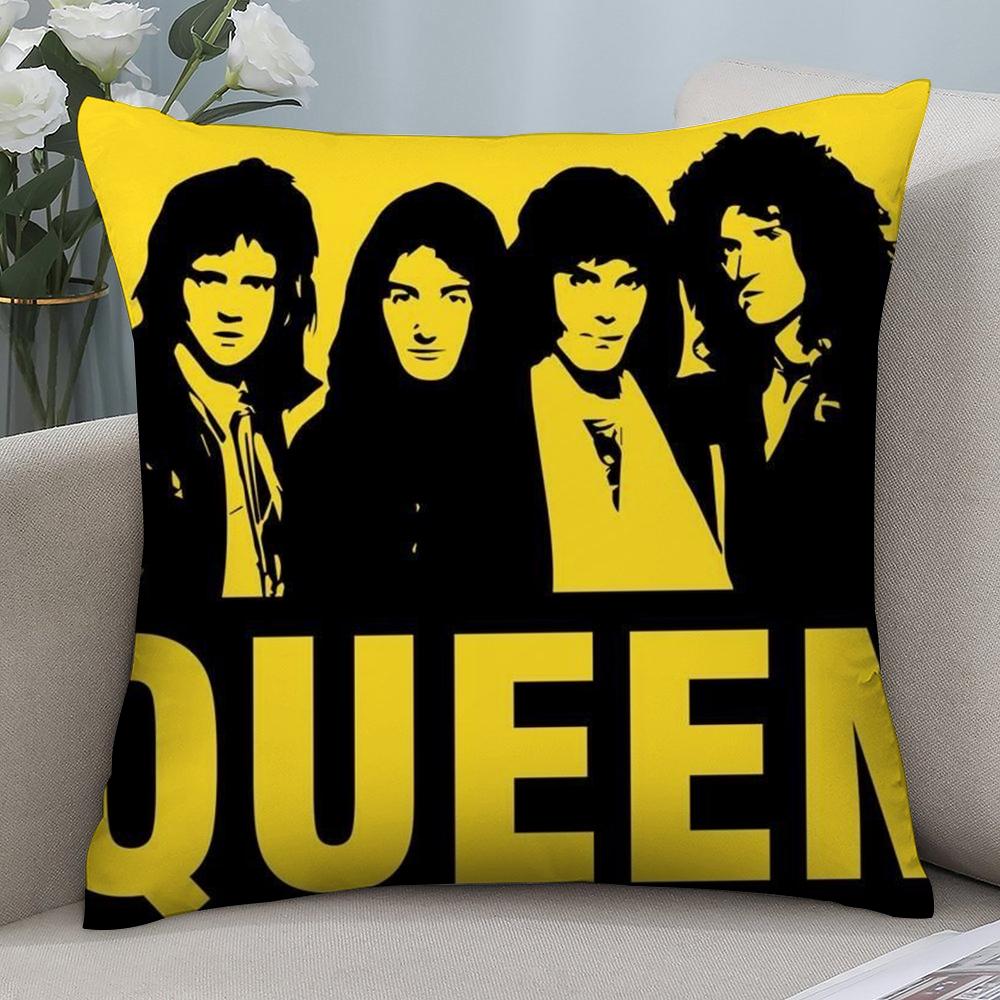 Наволочка Rock Queen BandS Короткий плюш Диван Декоративный Подарок Дом Двусторонняя печать Подушка