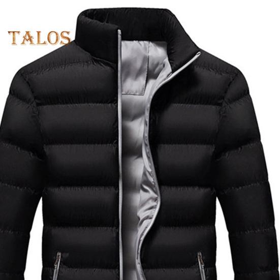 Женская хлопковая куртка с воротником-стойкой, длинным рукавом, утолщенное хлопковое пальто с застежкой-молнией, боковыми карманами, верхняя одежда, теплое пальто