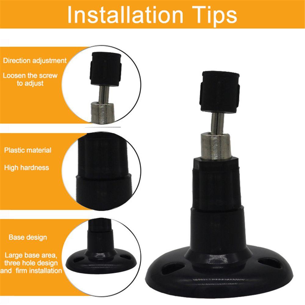 3 Pack New Sturdy Outdoor Indoor 360 Degree Camera Mount Wall Bracket Support