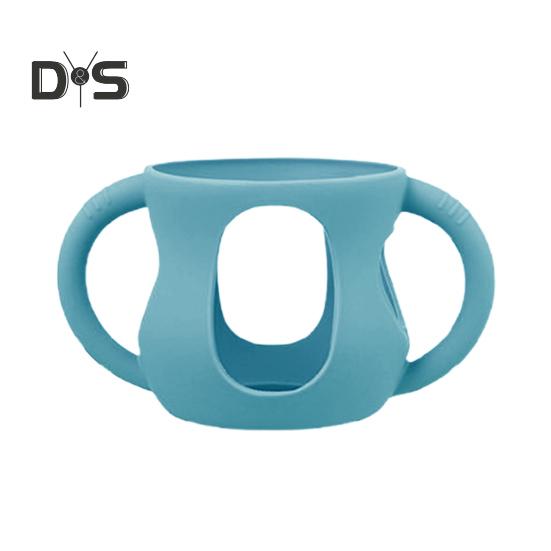 Чехол для детской бутылочки Philips 4/8 унций, стеклянные силиконовые ручки, удобные для захвата, защищающие от падения, уменьшающие воздействие пластика, чехол для детской бутылочки