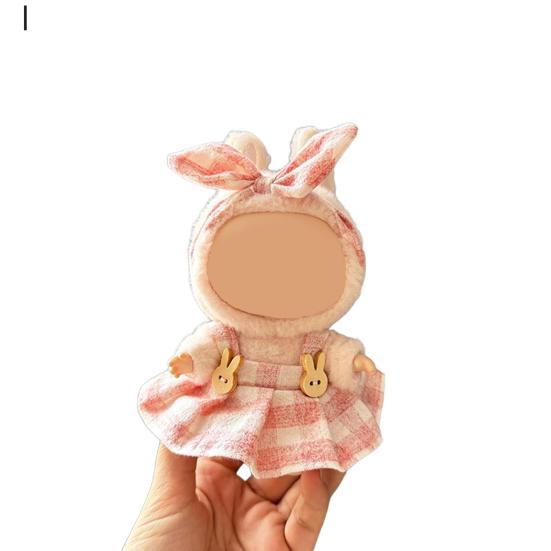 Набор одежды для куклы 17 см Набор из 2 предметов Юбка с головным убором Наряд для игры Одежда для куклы Модные аксессуары для куклы