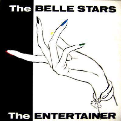 Виниловая пластинка BELLE STARS Entertainer SBUY187 Stiff Records 1983 UK Танцевальная Электроника Б/у