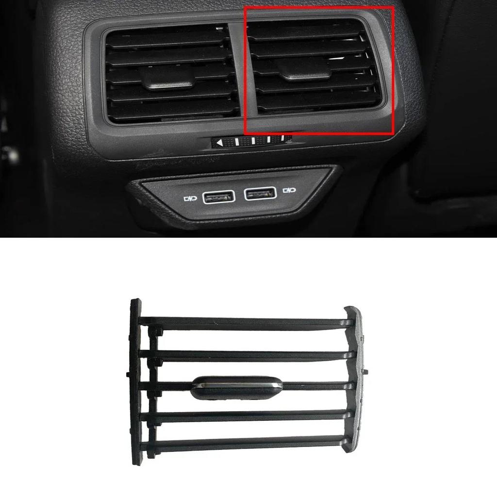 For VW Golf 7 7.5 GTI R Line 2013-2020 1 2PCS New Rear Seat Armrest AC Air Vent Grill Tab Folding Clip Trim