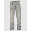 New Men’s Straight-leg Jeans: Street-style, Instagram-worthy Stretch Layered Straight-leg Jeans