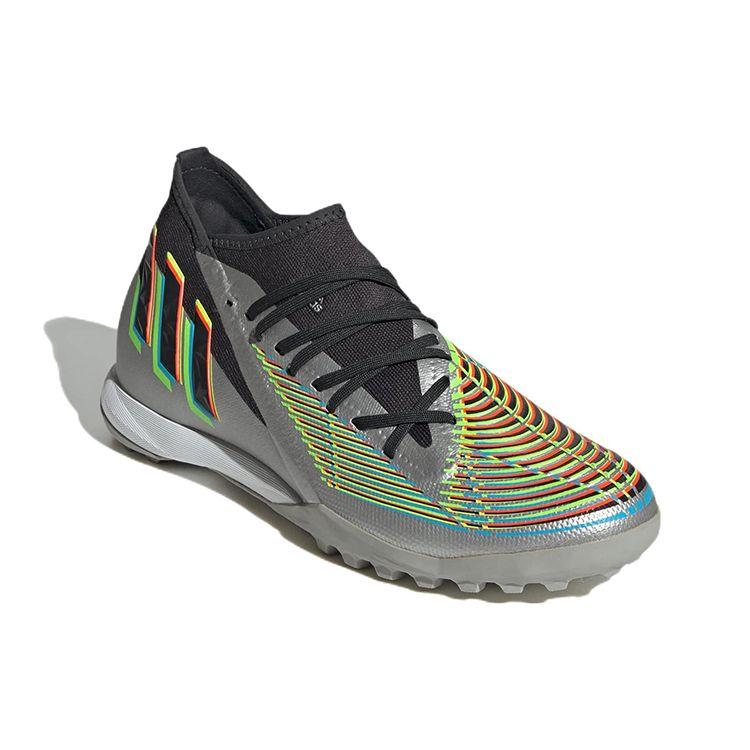 adidas Кроссовки унисекс Predator Edge.3 TF Beyond Fast Серебристый Серебристый-Металлик Core-Черный HR1533