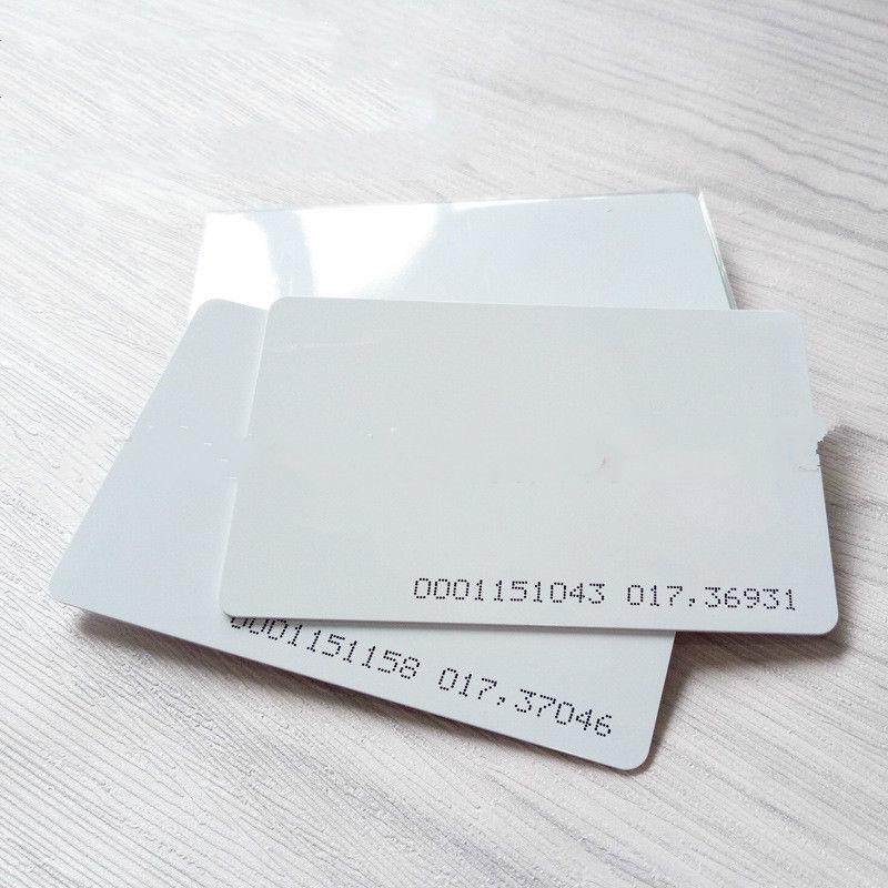10шт RFID-карты 125 кГц бесконтактный идентификатор контроля доступа EM4100 EM4102 TK4100 Белый