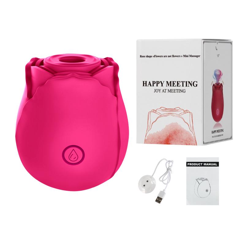 Rose Multi-Frequency Vibration Breast Enhancement and Teasing Device