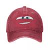 Fashion Cartoon Baseball Cap Unisex Style Distressed Denim Headwear Outdoor Summer Gift Caps Hat