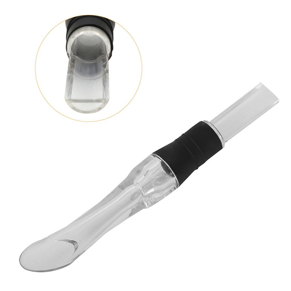 Wine Pourer Silicone Washable Safe Portable Pen-shaped Wine Aerator for Party Pub