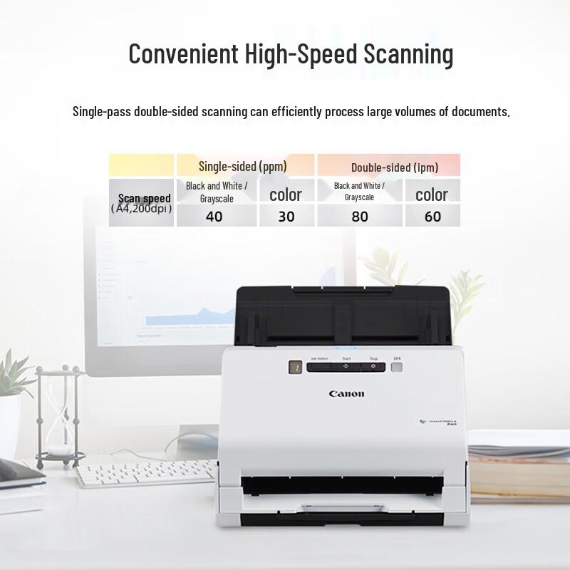 Canon High-Speed Duplex Document Scanner CN plug (adapter included)