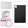 apgo Skin Sticker Film Foil Vinyl for the BACK Compatible with TCL Tab 10s New Wifi, Scratch-resistant, Easy To Install - Black Honeycomb