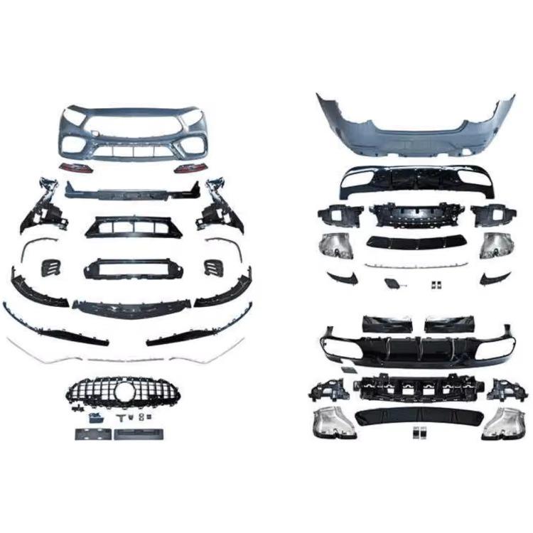 Mercedes-Benz CLS-Class C257 AMG 2022 Front Bumper with 2 Sensor Holes