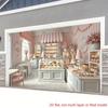 2D Pink Bakery Backdrop Dessert Themed Birthday Photography Background
