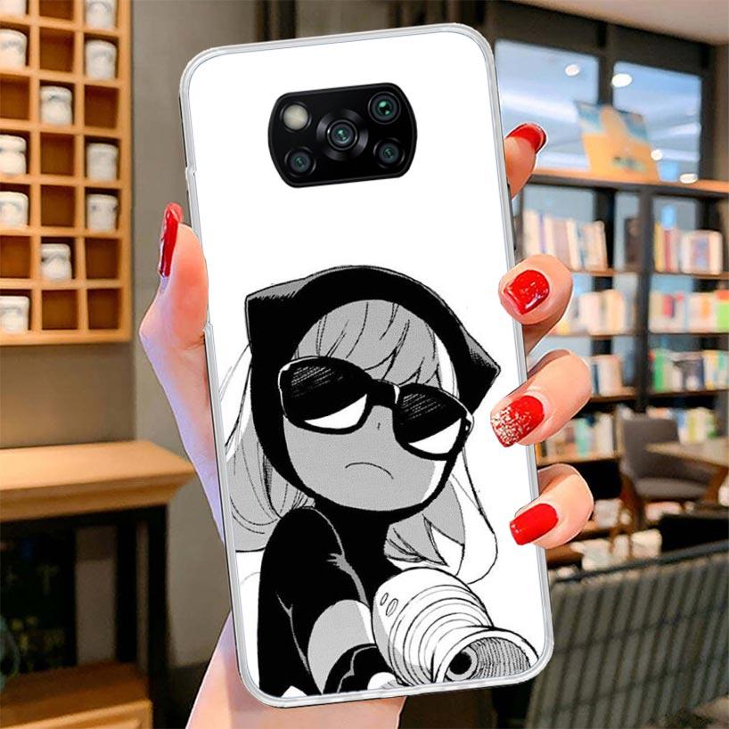 Spy Family Anya Cute Cover Phone Case For Xiaomi Poco F7 Ultra X7 X6 X5 Pro M7 Redmi 15C 15 13C 13 12C 12 10C 10 9A 9C 9T 9 Shel