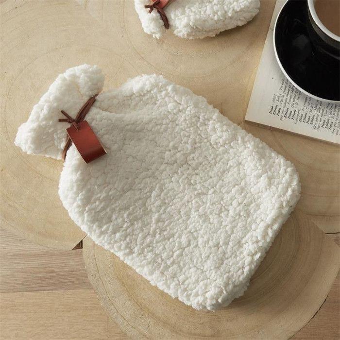 Bouillotte - LAPONIA - Sherpa 1L - Ultra Confort - Douce - Blanc