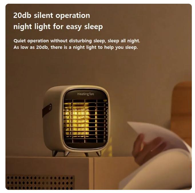 Xiaomi Нагреватель Вентилятор Настольный Электрический Обогреватель Портативные Домашние Обогреватели Энергия Зима Бытовая Для Спальни Отопление Офиса ЕС Plug
