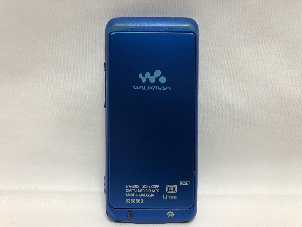 Sony Walkman серии E 4 ГБ синий NW-E083/L