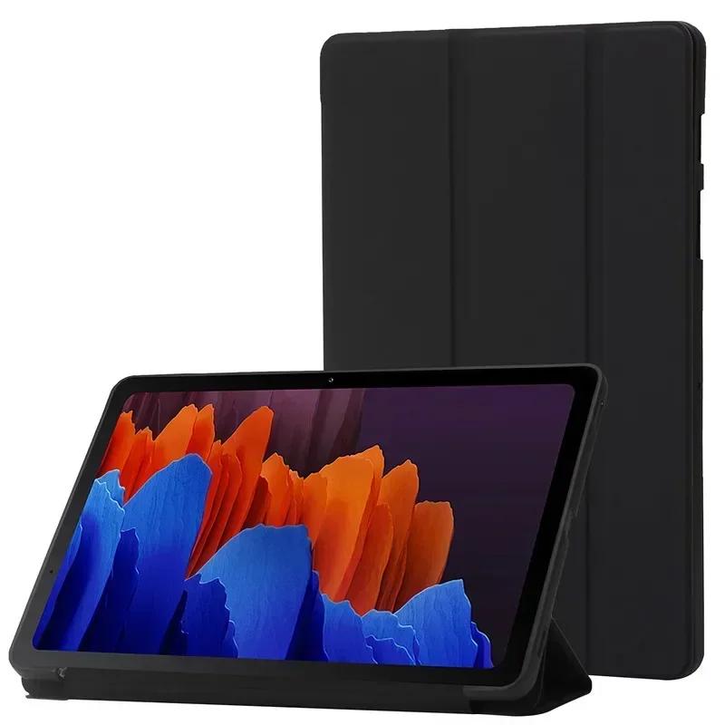 Чехол для планшета Samsung Tab S6 Lite 2024 10,4" Trifold PU кожа мягкая задняя подставка откидной держатель ударопрочный полное покрытие
