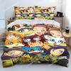 Аниме Digimon Adventure Monster Комплект постельного белья Пододеяльник Постельный комплект Одеяло Чехол Наволочка Одеяло King Queen Size Мальчики Взрослые