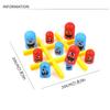 Board Game Big Eat Small Gobble Board Toys Parent-Child Noughts And Crosses Toy  Friends