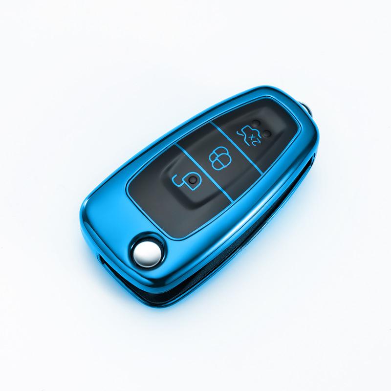 Подходит для Ford Maverick Key Cover13-18Fox17-18Чехлы для автомобильных ключей модели Ruiou Защитный корпус