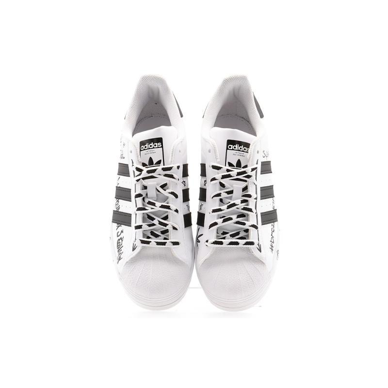 adidas Кроссовки Superstar 'Sharpie Pack Graffiti White Black' GV9804
