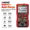 M118A Digital Mini Multimeter Tester True Rms Auto Mmultimetro Tranistor Meter with NCV Data Hold 6000counts Flashlight