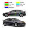 Для Tesla Model 3 Y Комплект уплотнительных полос для дверей автомобиля Звукоизоляционная EPDM резина Уплотнитель Автомобильный багажник Капот Приборная панель A B Стойка Уплотнительный комплект