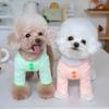 Autumn Winter Home Candy Color Basecoat T-shirt Coat Long Sleeve Top Fashion Pet Clothing Factory Dog Clothing for Small Dogs